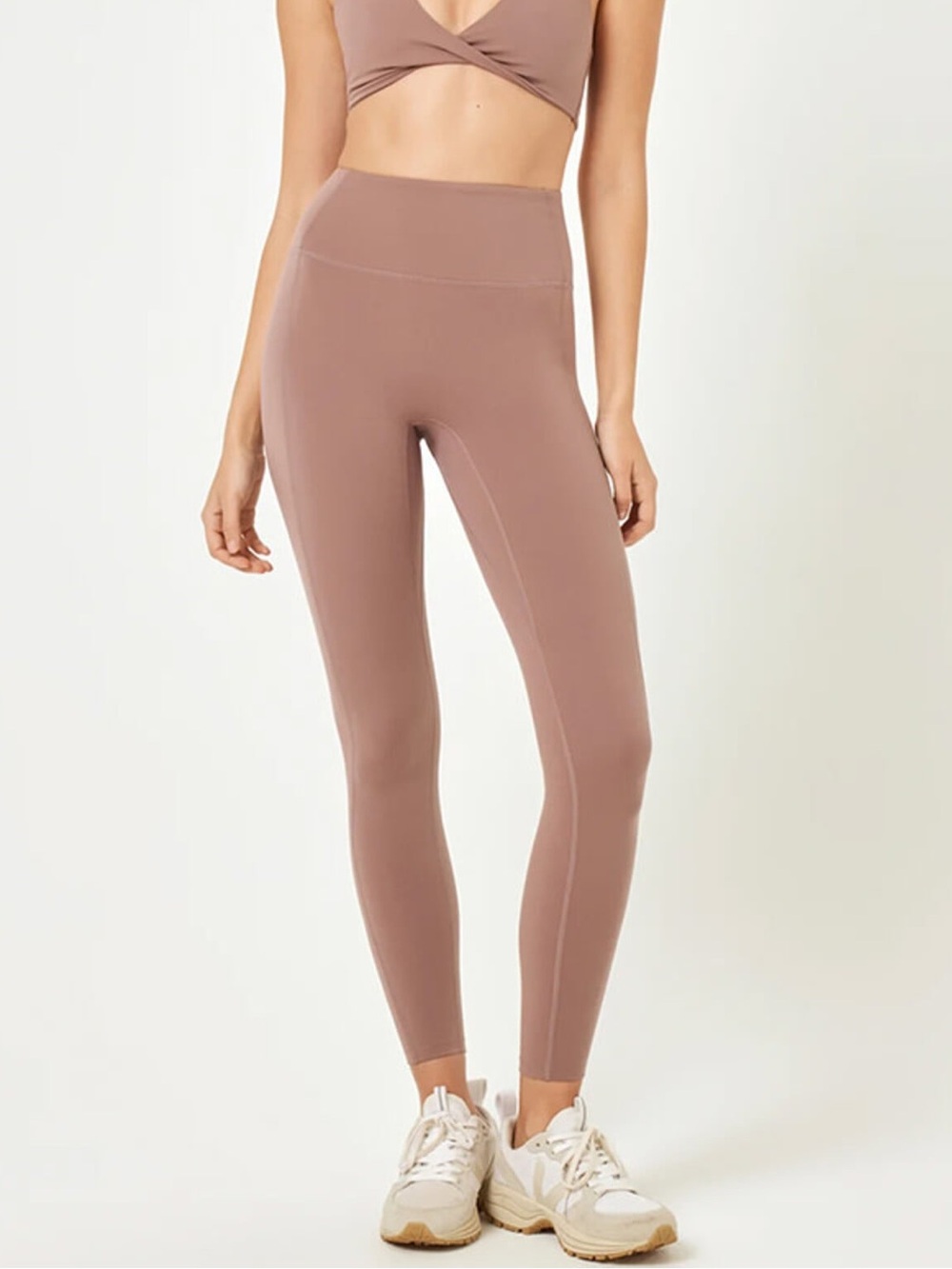 NWT L*SPACE Level Up Leggings Fawn Tan Size Medium